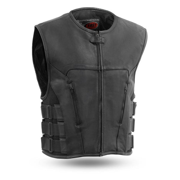Commando Swat Style Leather Vest
