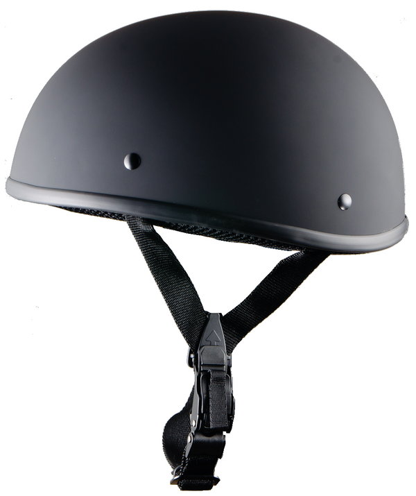 Smallest lightest DOT Beanie Helmet - Flat Black / No Peak